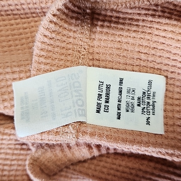 Bonds Waffle Jumpsuit Size 1 12-18 M - Picture 4 of 4